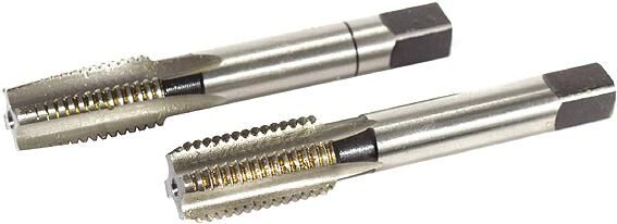Pro handtappen set h-thread.drill.2pcs.10x1. hssg mf-gew.din 2181