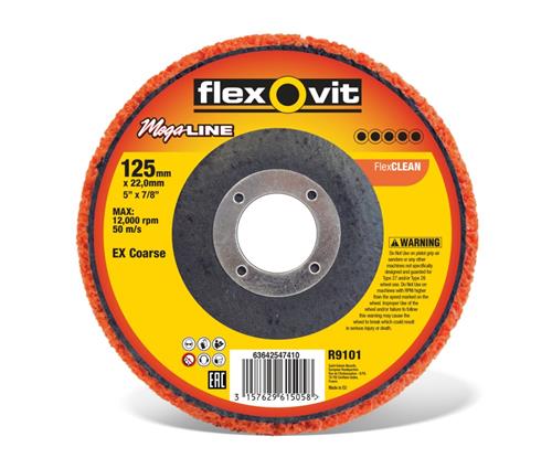 Flexovit abs 125x12x22.23 r9101 aoxc t27 | 10 stuks