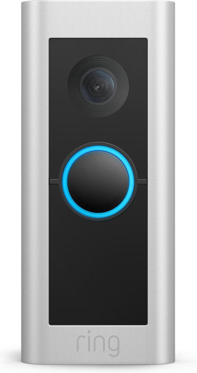Ring wired video doorbell pro - bedraad - 1536p hd+ video - zilver