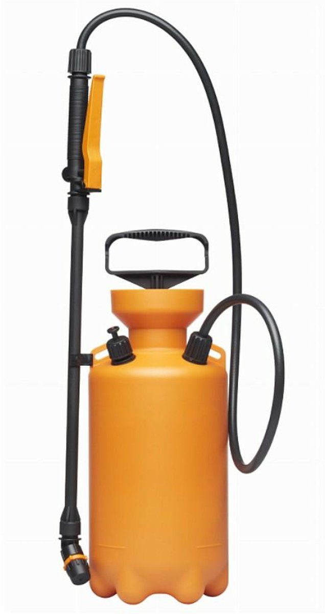 Fiskars serie - drukspuit - 5l - verstelbare sproeikop - comfortabele schouderriem