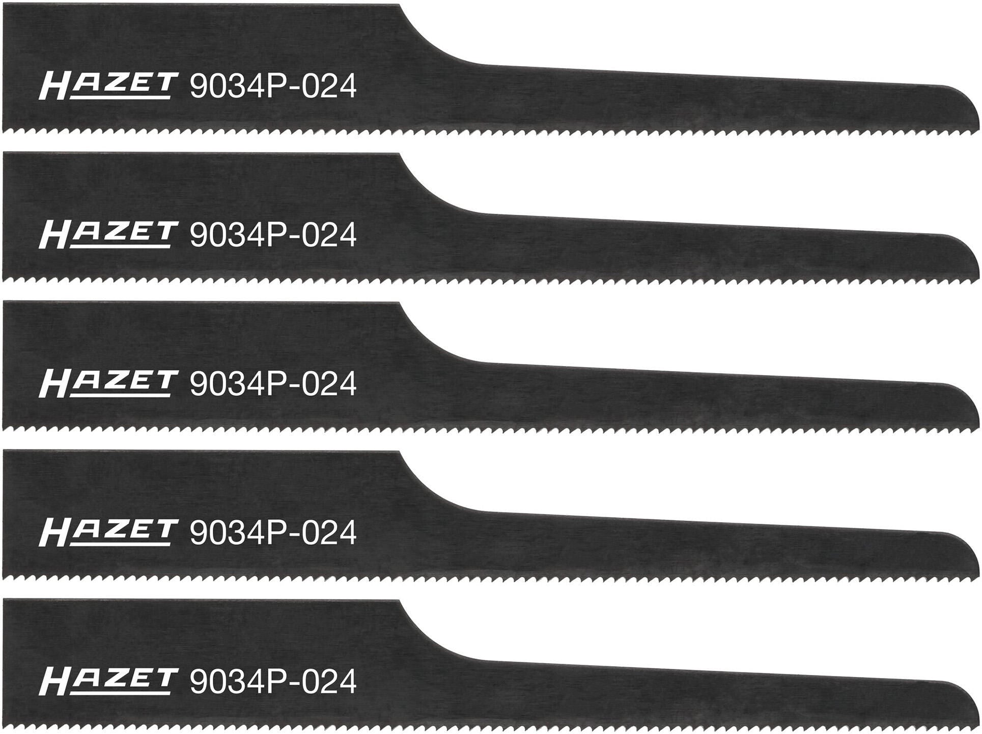 Hazet decoupeerzaagbladen set 9034p-024 5 . saw blade set of 5