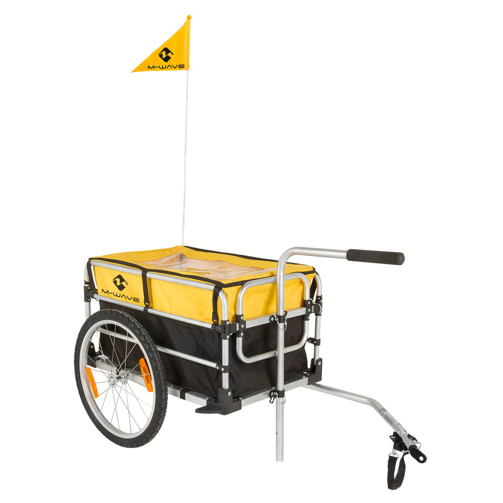 M-wave stalwart carry fold 1 luggage bicycle trailer