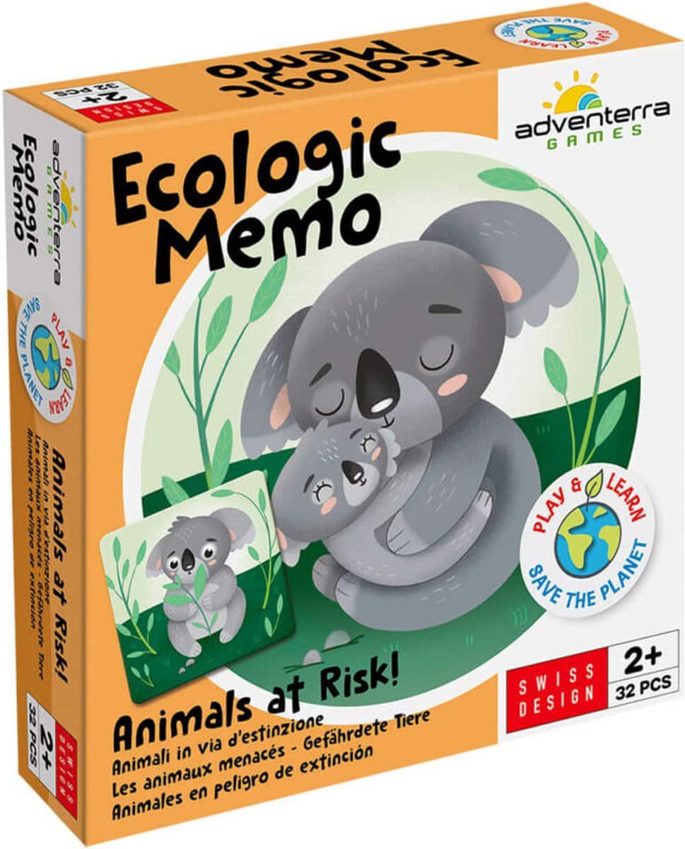 Adventerra spellen - ecologisch geheugenspel dieren