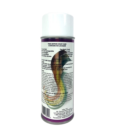 Mr bruidegom jas en huidconditioner en glansspray