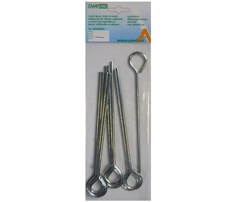 Campking grondpen geslten oog 24 cm