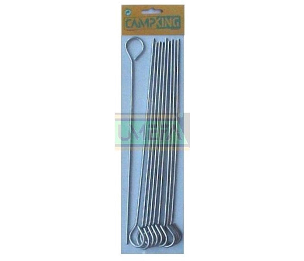 Campking grondpen gesloten oog 30 cm