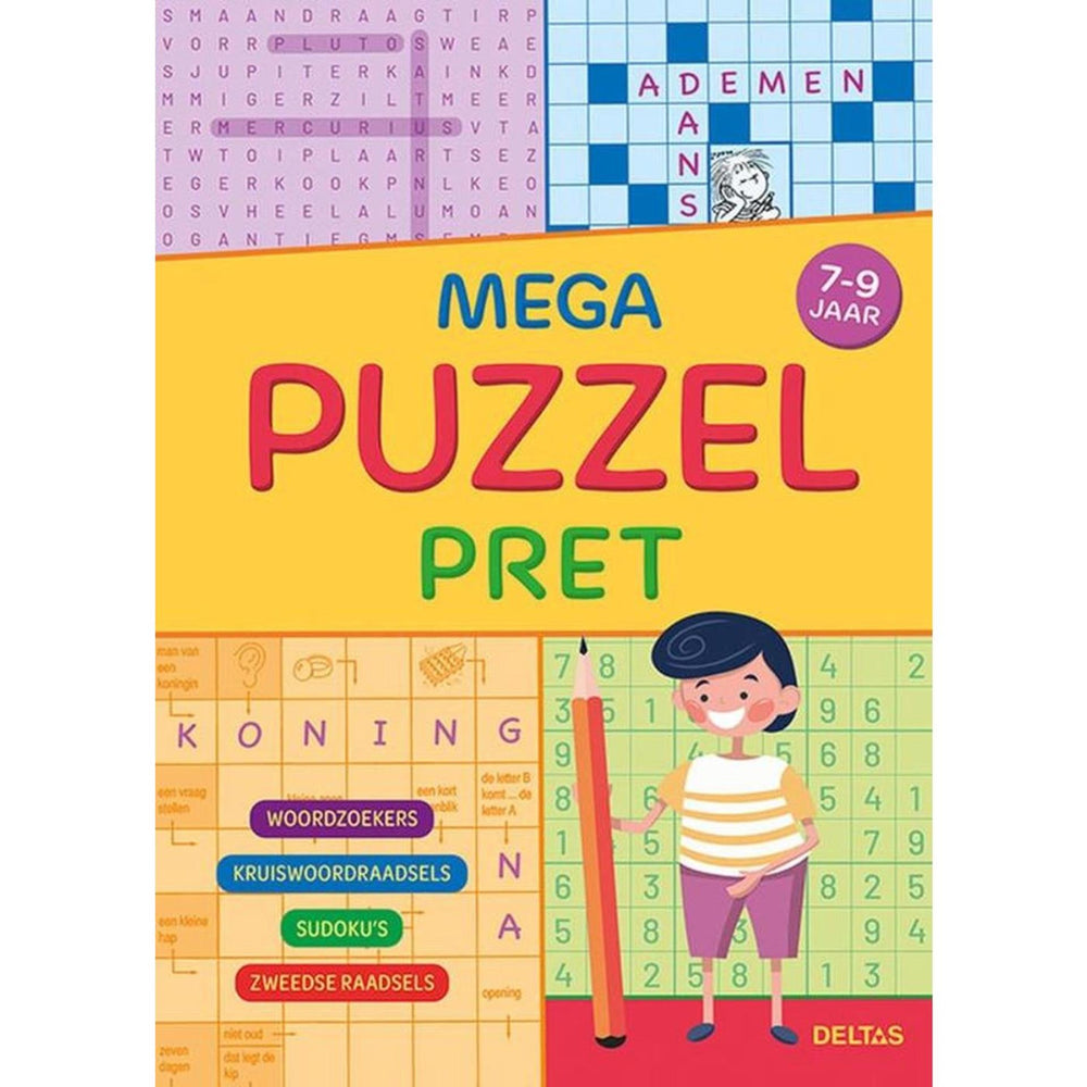 Deltas mega puzzelpret 7-9 jaar