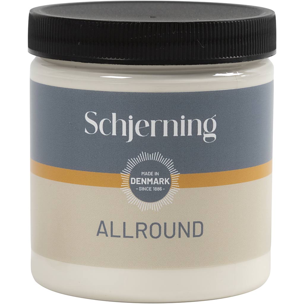 Creativ company outdoor verf, wit, 250 ml 1 fles