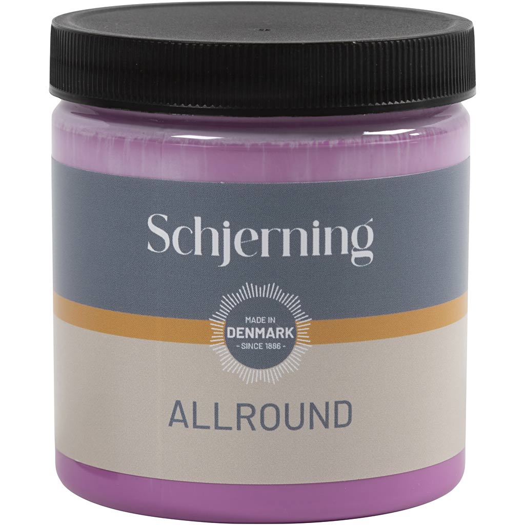 Creativ company outdoor verf, paars, 250 ml 1 fles