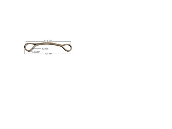 Campking 10 rubberringen 100x10x1,5 mm