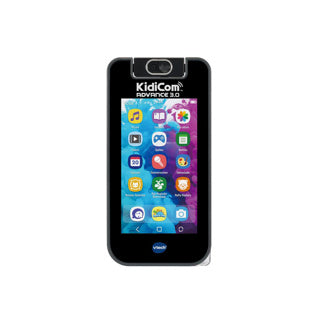Vtech kidicom advance 3.0 telefoon - interactieve kinder mobiel met camera - educatief speelgoed - vanaf 5 jaar - blauw