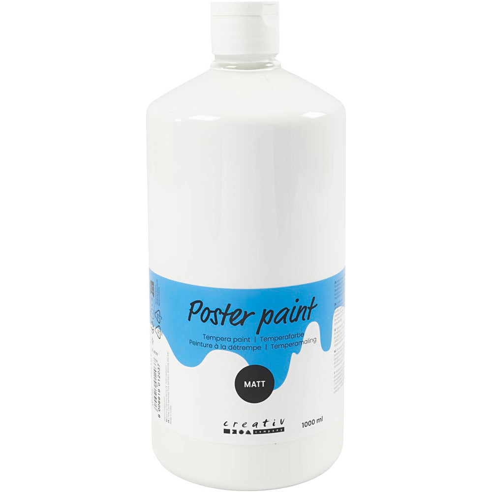 Https: www.cchobby.nl tempera-verf-mat-wit-1000-ml-1-fles