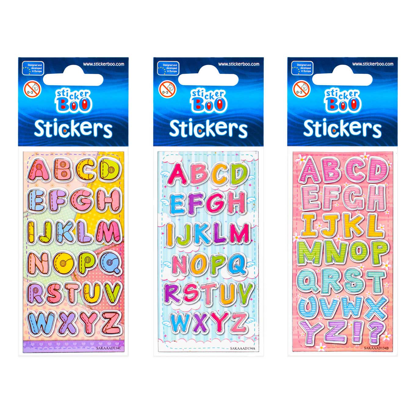 Stickervel-letters