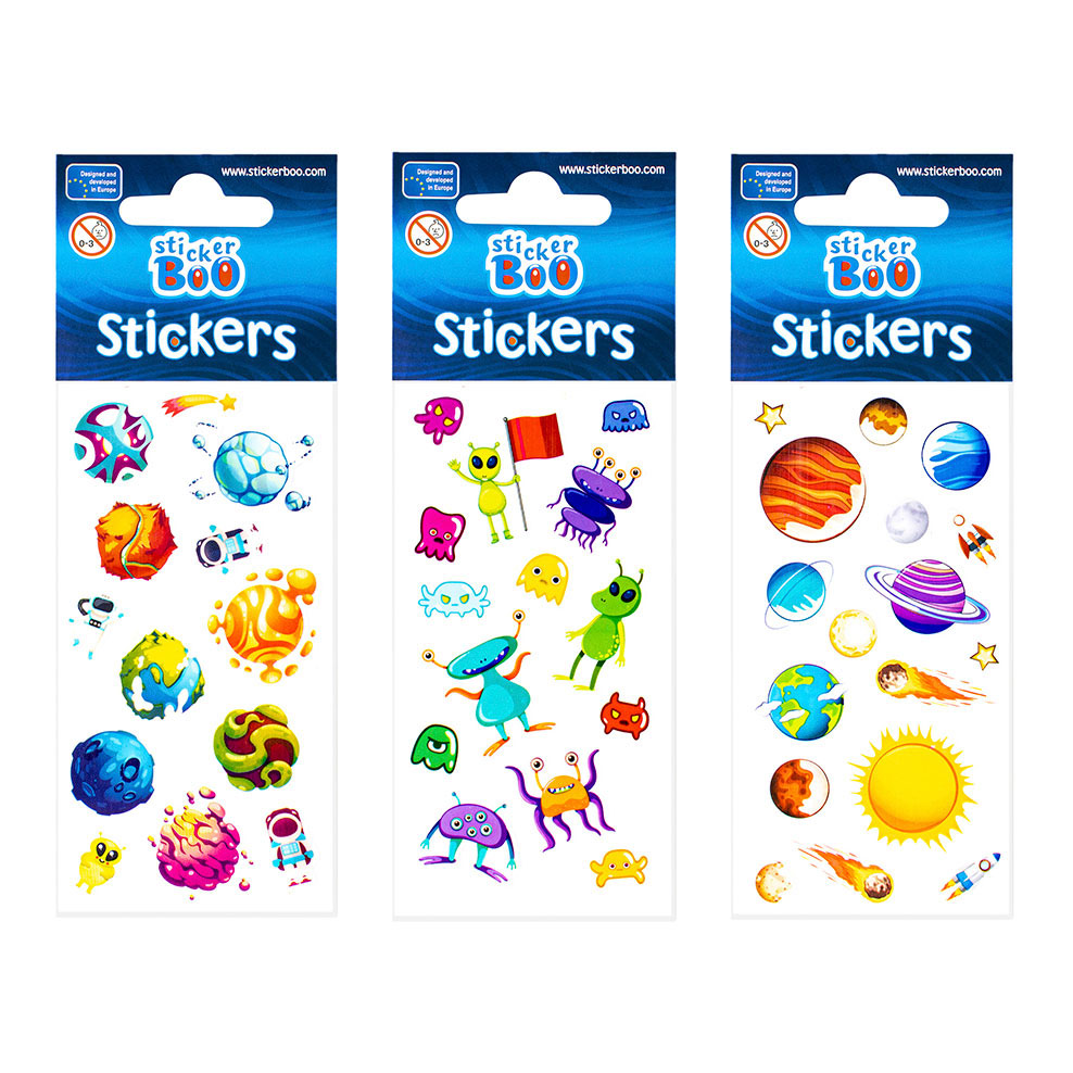 Stickervel ruimte
