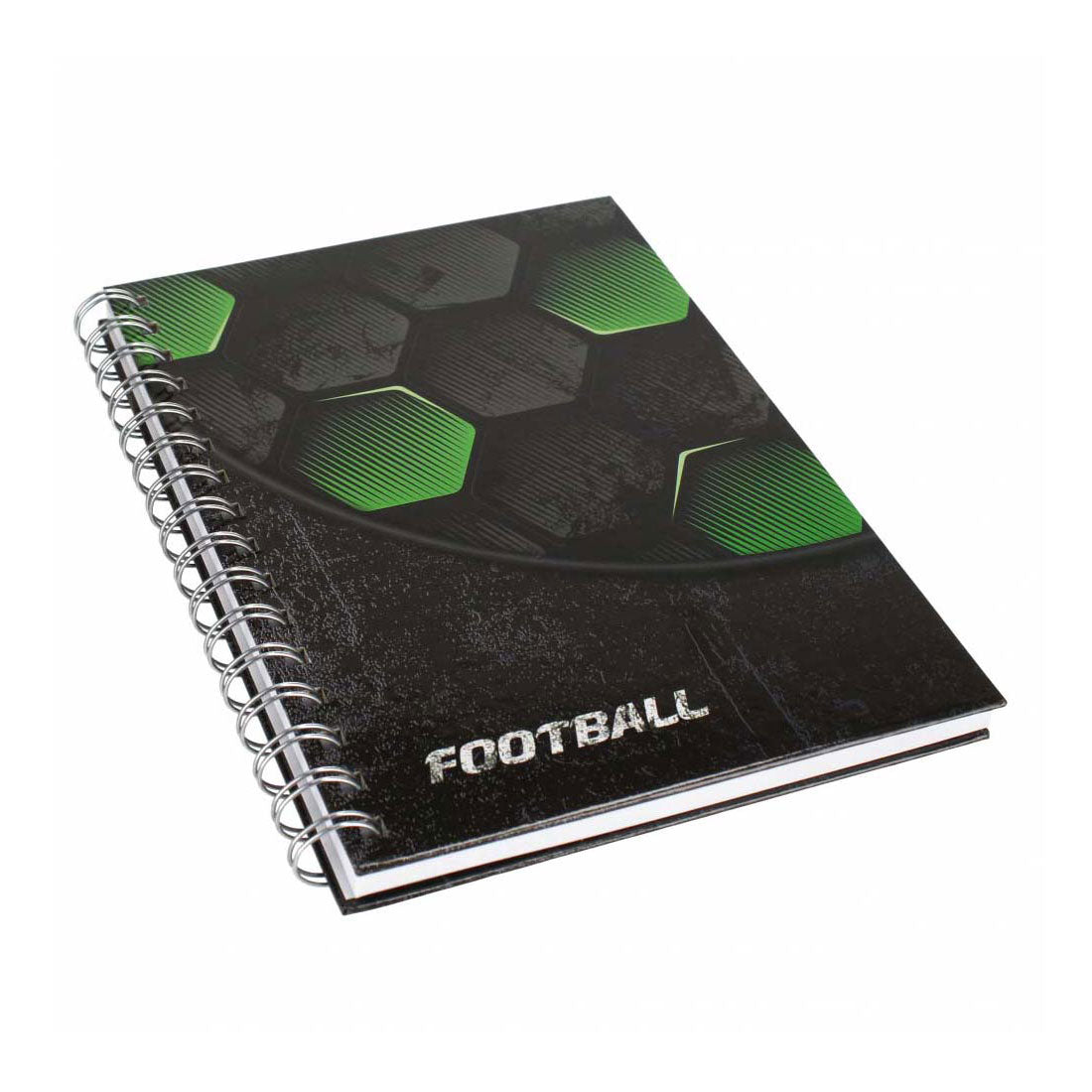 Spiraal notitieboek voetbal, a5