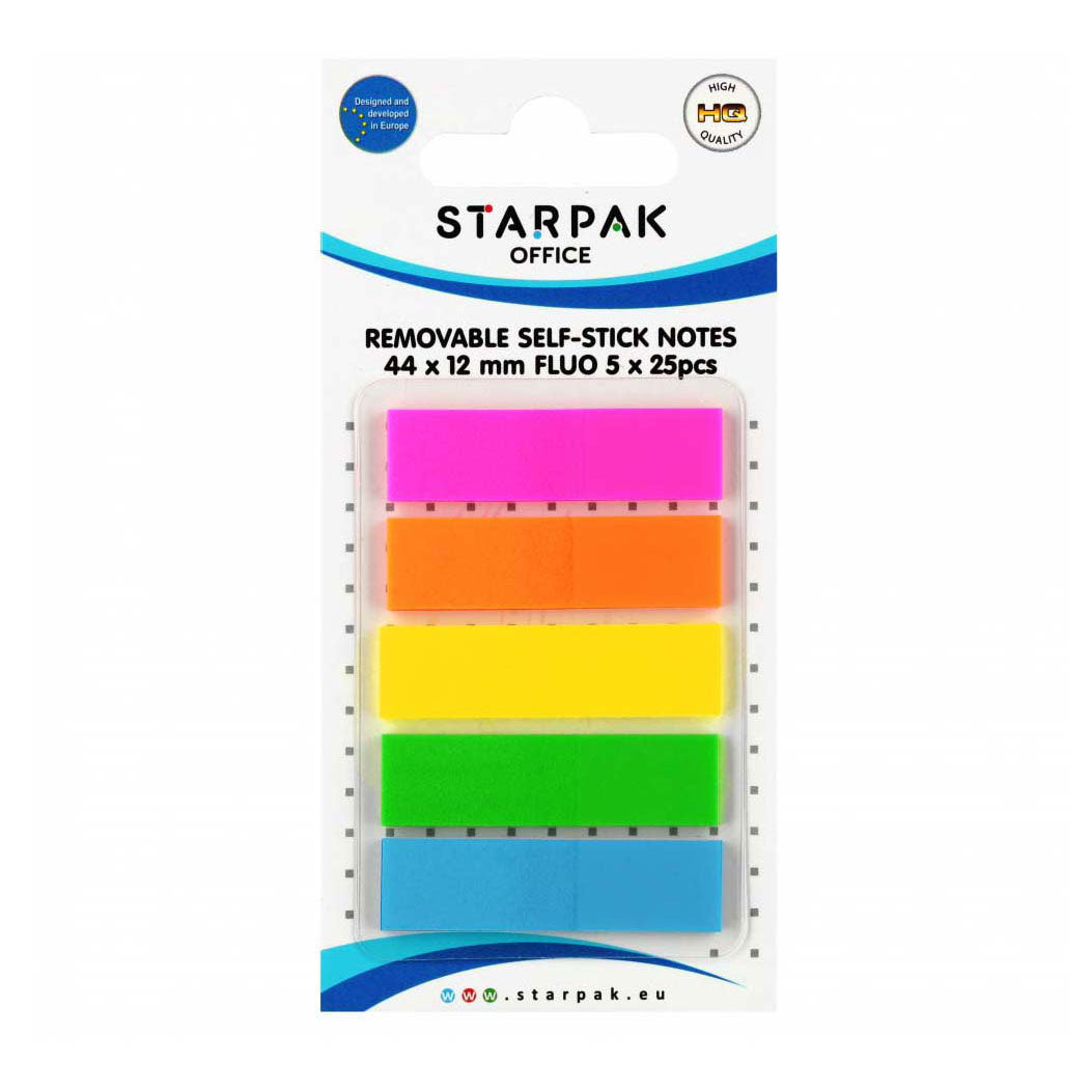 Verwijderbare zelfklevende notitie 44x12mm