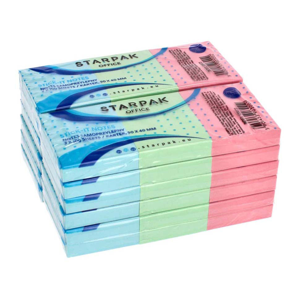 Plaknotities 40x50mm, 100st.