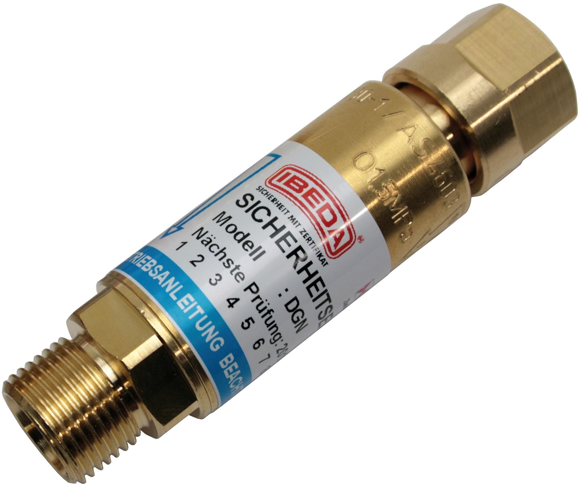 Wks zekering ibeda fl.fuses f.oxygen f.pressure reducer
