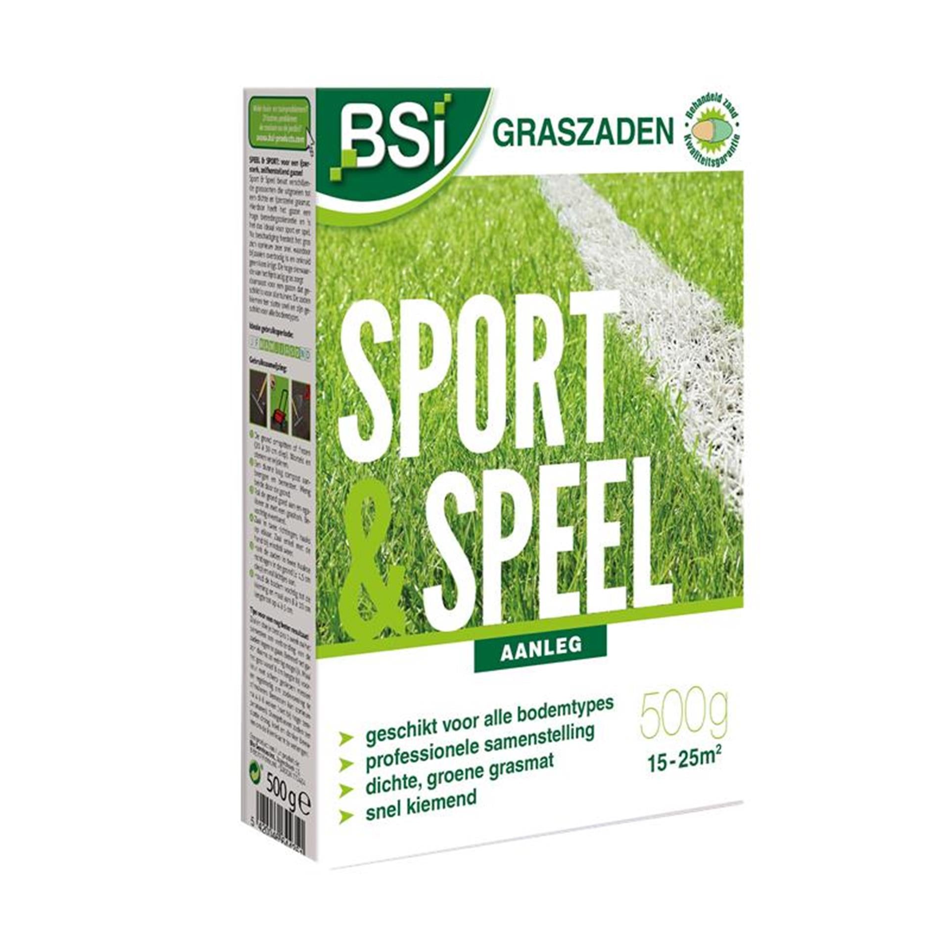 Bsi graszaad sport en speel 500g