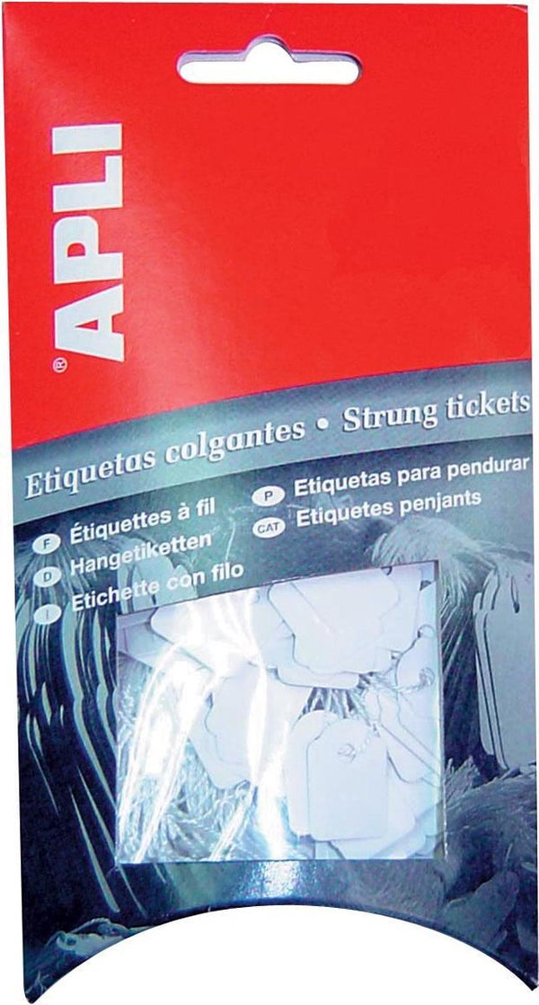 Apli draadetiketten ft 11 x 29 mm (b x h) (7006) | etui van 200 stuks