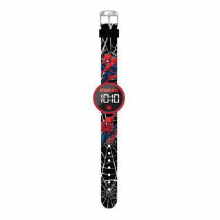 Accutime spiderman horloge led rond | 3 stuks