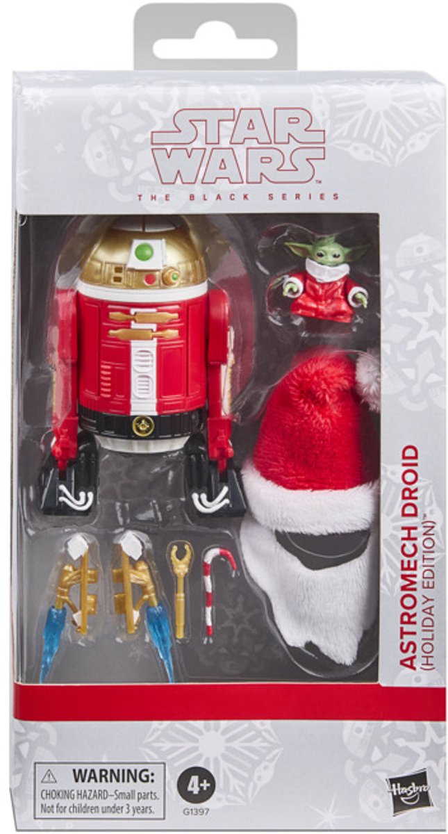 Hasbro star wars the black series astromech droid (kersteditie), hoogwaardige star wars-verzamelactiefiguur van 15 cm