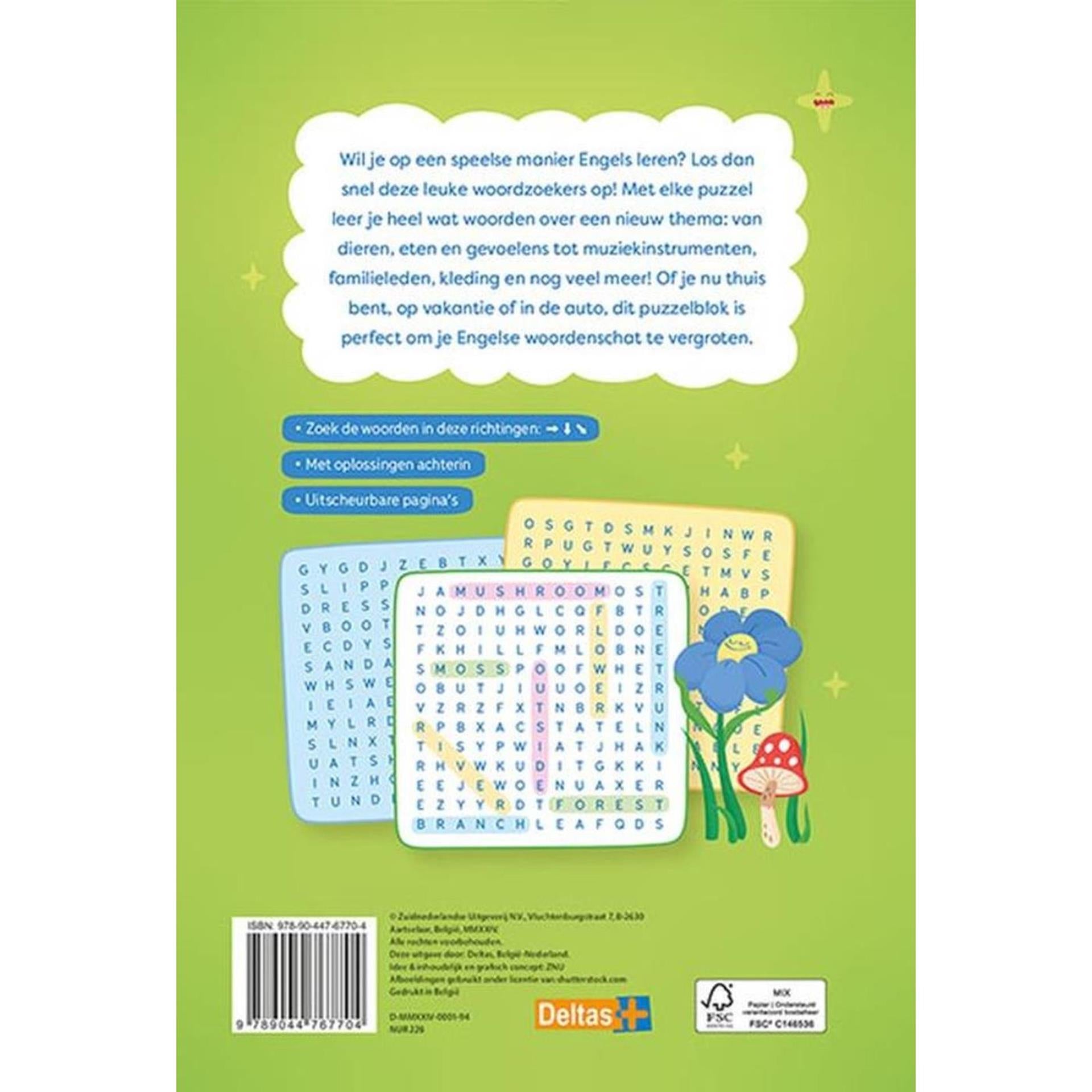 Deltas woordzoekers - ik leer engels!