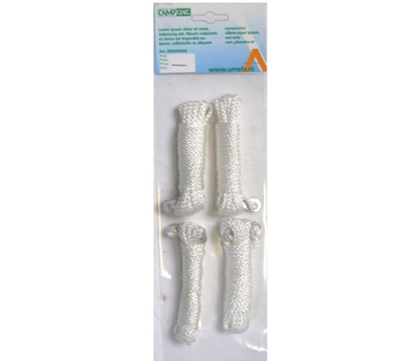 Campking scheerlijn nylon 4 mtr zak 4