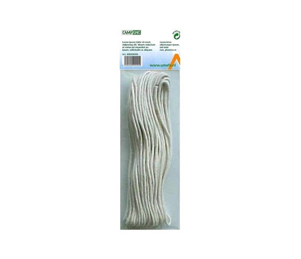 Campking scheerlijn katoen 3 mm 20 mtr