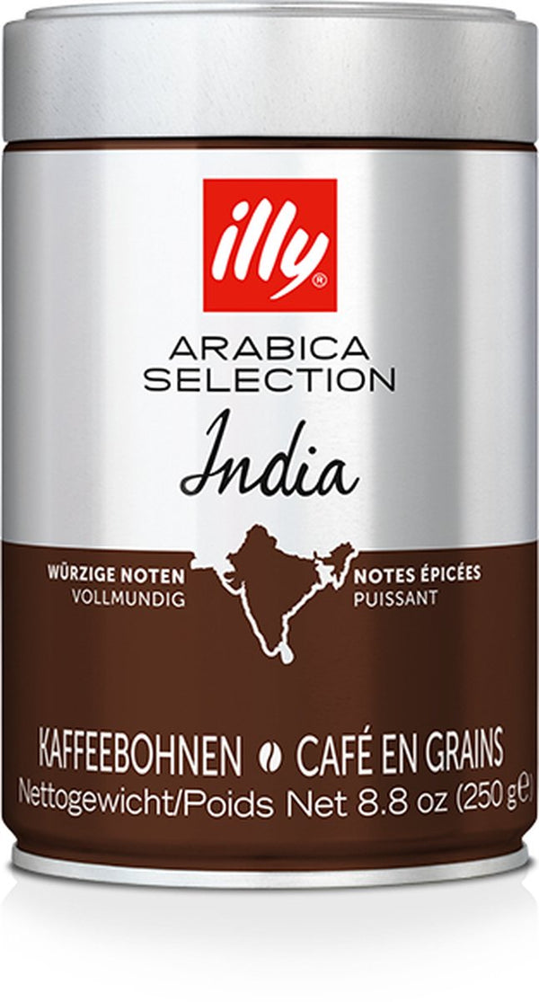 Illy - koffie india 250 g bonen