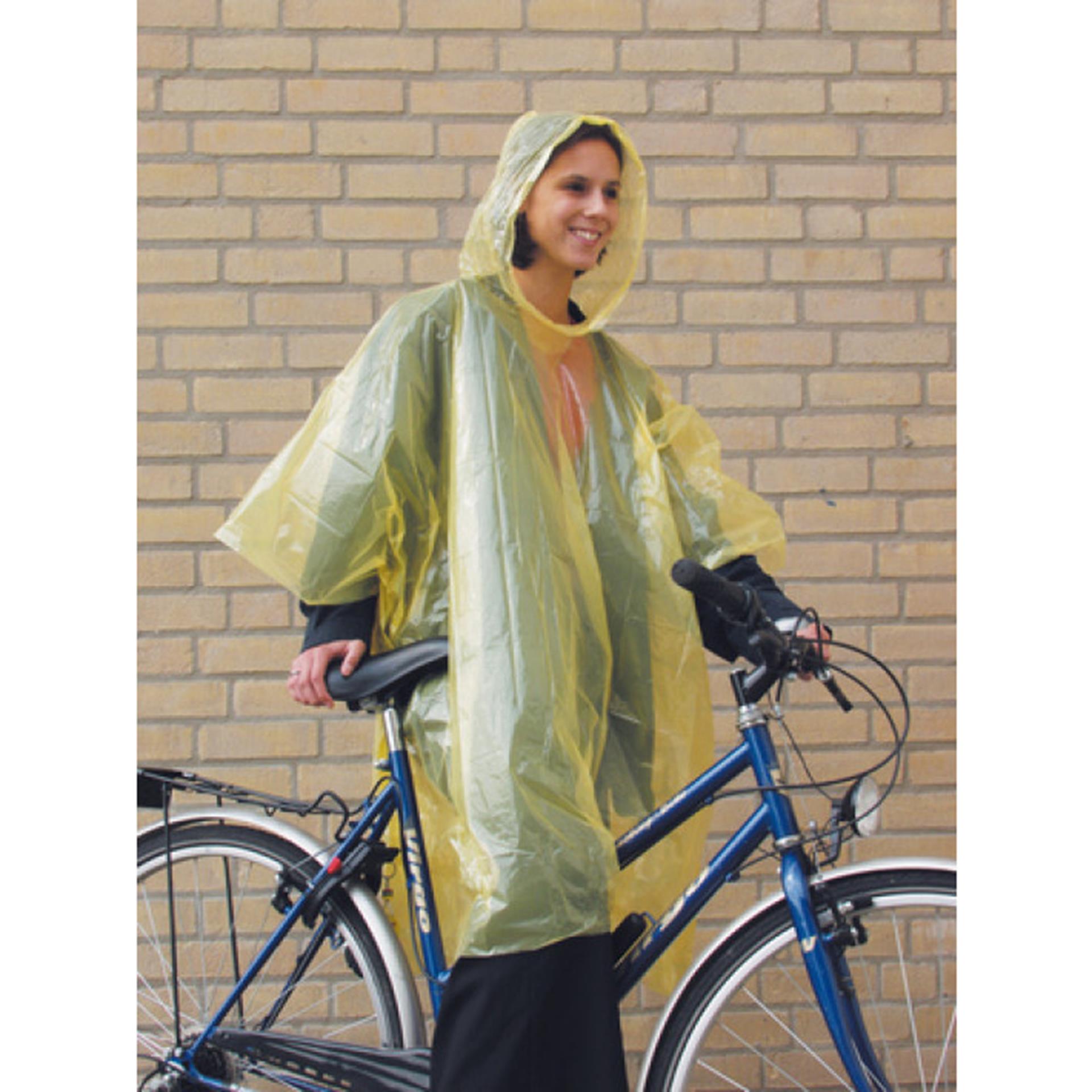 Puch poncho met caon wegwerp