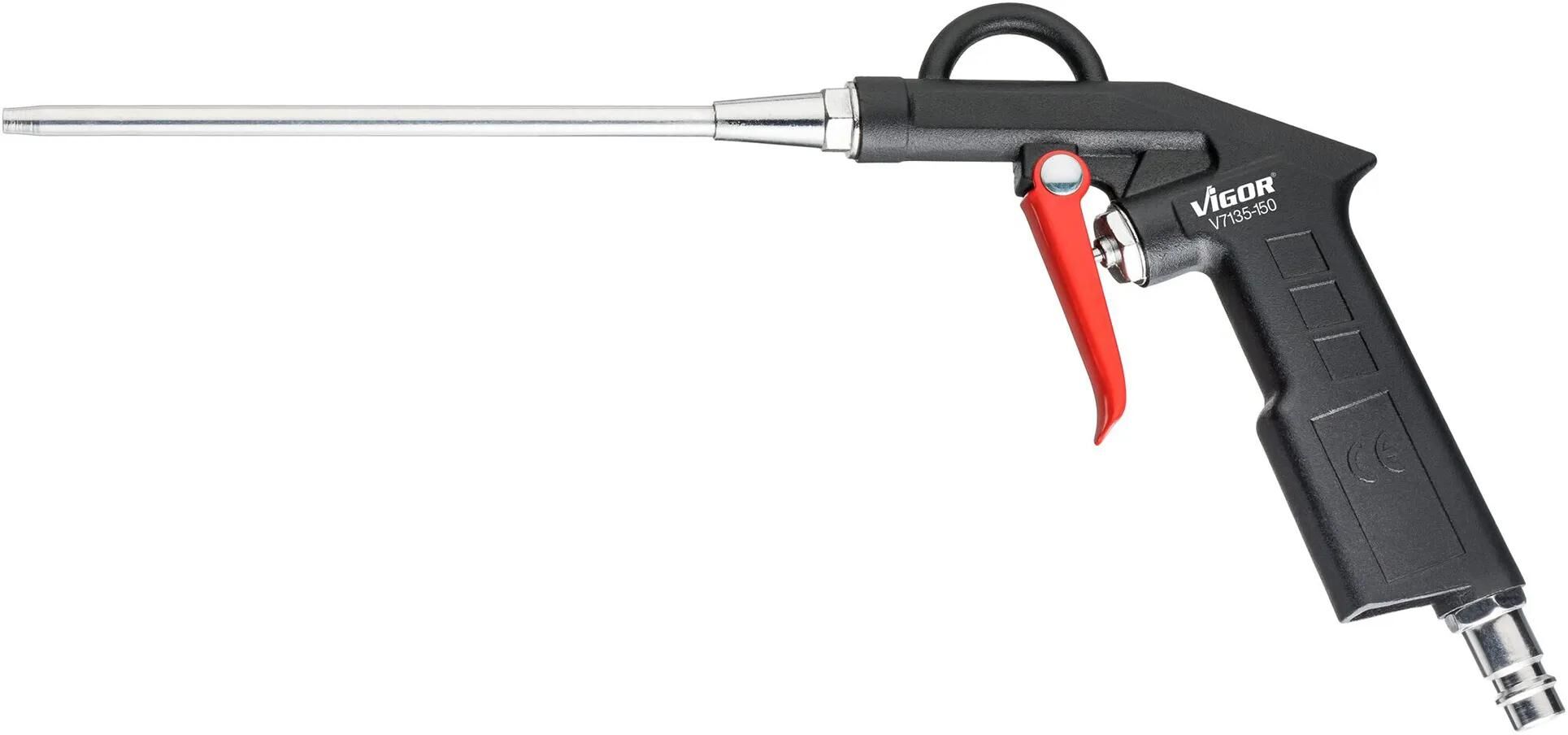 Vigor ausblaspistole v7135 blow-out gun long,285mm