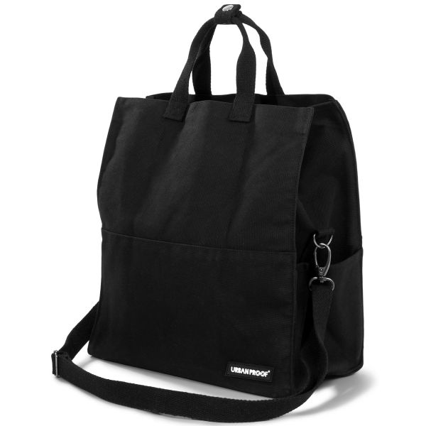 Dutchperfect urban proof city tote bag black - recycled