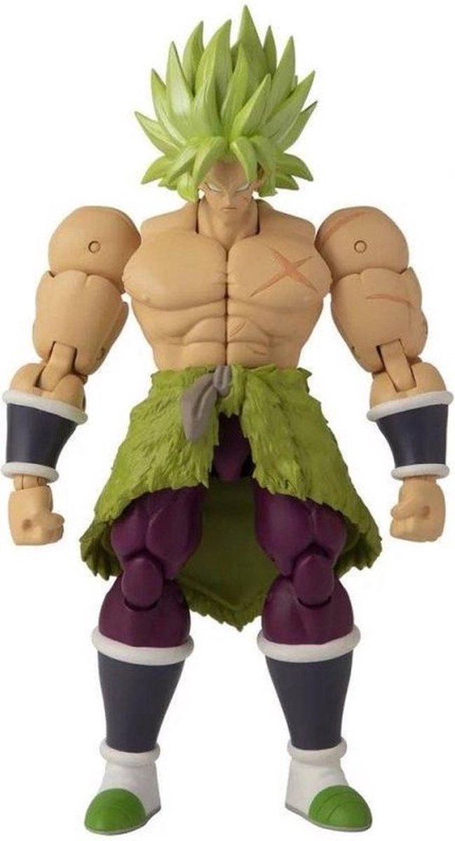 Bandai – dragon ball super – dragon stars figuur 17 cm – super saiyan broly – gelede broly figuur – officiële dragon ball licentie – kinderspeelgoed 4 jaar en + – 36190j