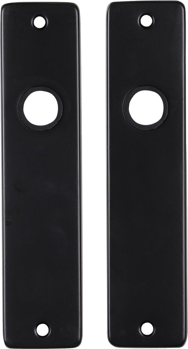 Starx deurschild – kortschild blind – deurbeslag binnendeur - aluminium - zwart