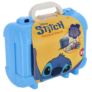 Multiprint stitch reis stempel- en kleurkoffer