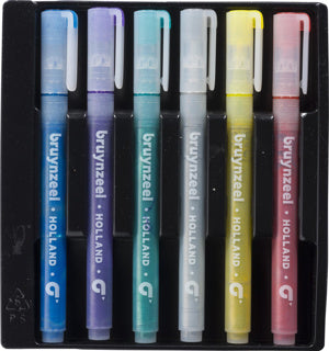 Bruynzeel Kids Glitter Viltstiften, 6st.