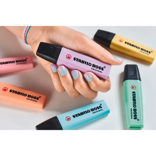 Stabilo Boss Originele Pastel Markeerstiften, 4st.