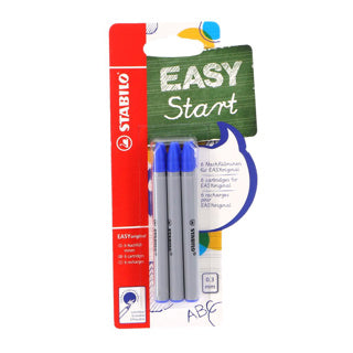 Stabilo easy originele navulling blauw