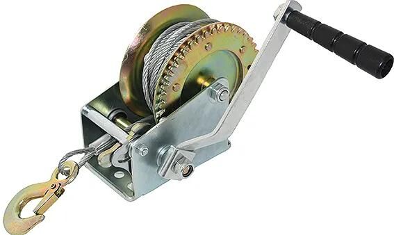 Hp seilwinde manual cable winch 1100 k rope length 10m