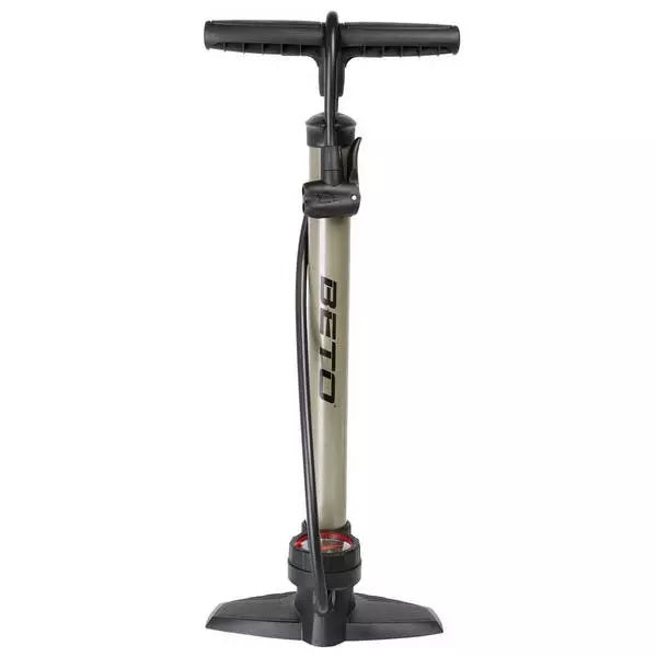 Pompe haute pression avec compteur Beto à double tête - acier - gris titane