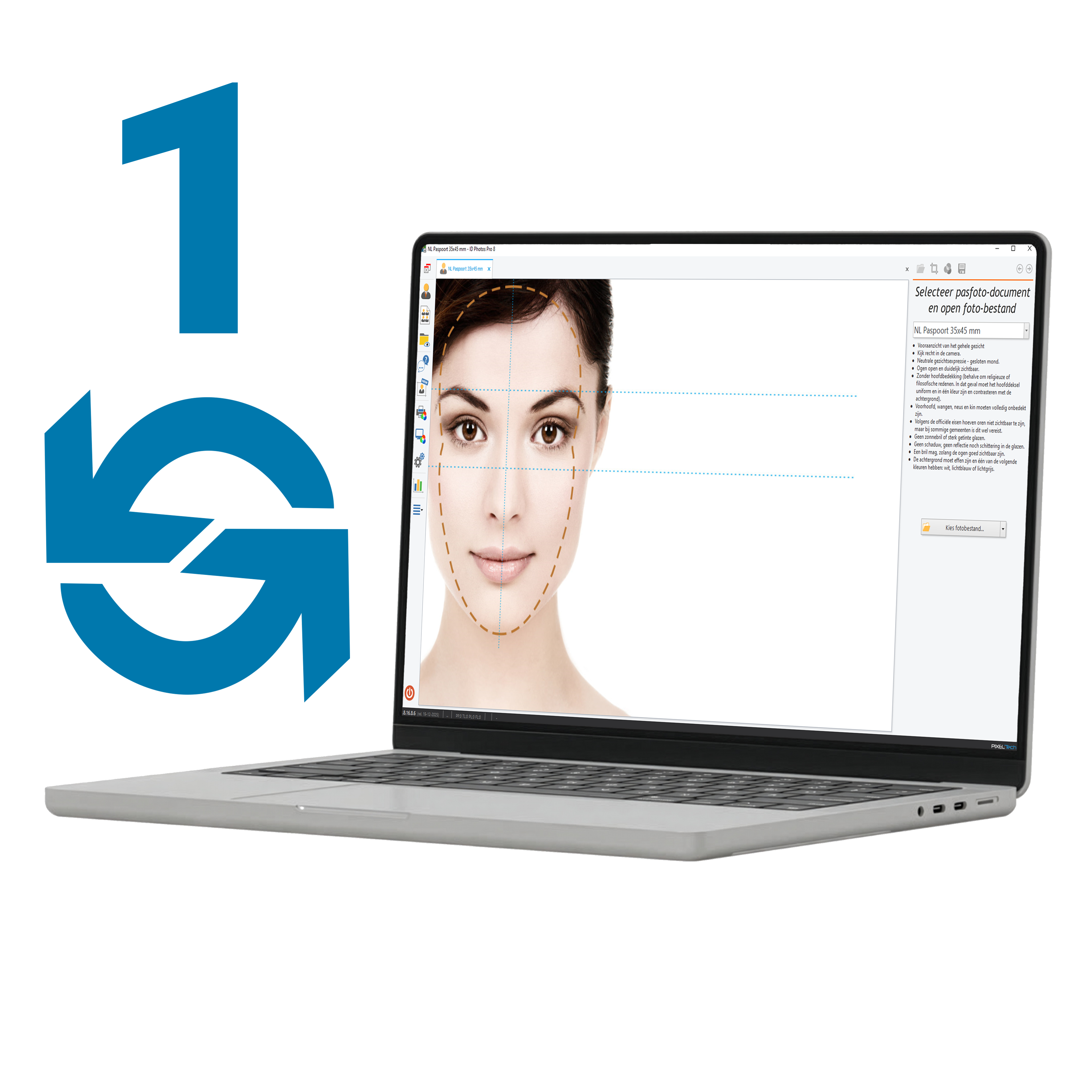 Pixel-Tech IdPhotos Update-Abonnement Verlenging 1 jaar