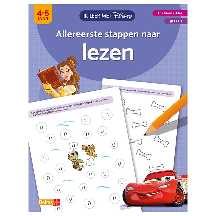 Ik leer met Disney - Voorafgaande stappen naar lezen (4-5 j.)