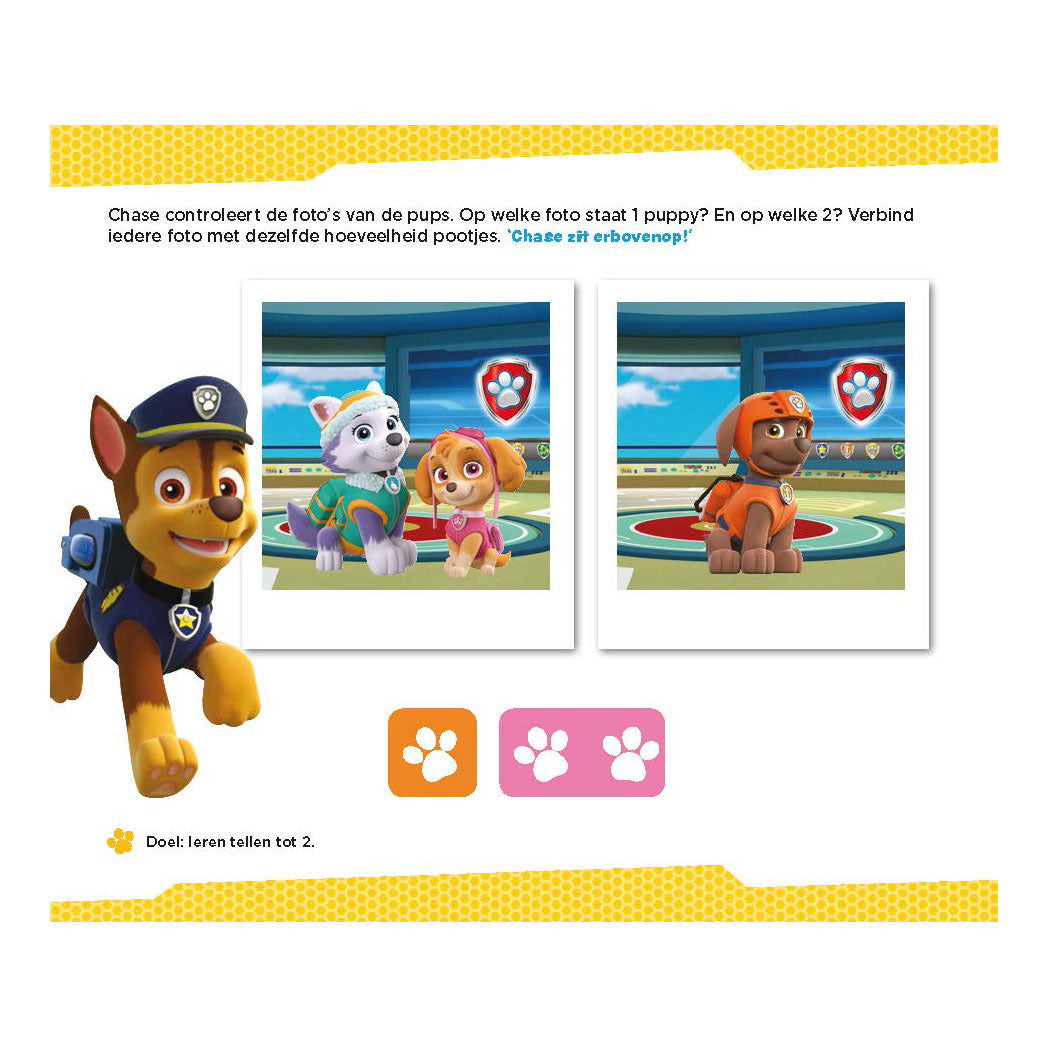 Deltas paw patrol - eerste telspelletjes (3-4 jaar)