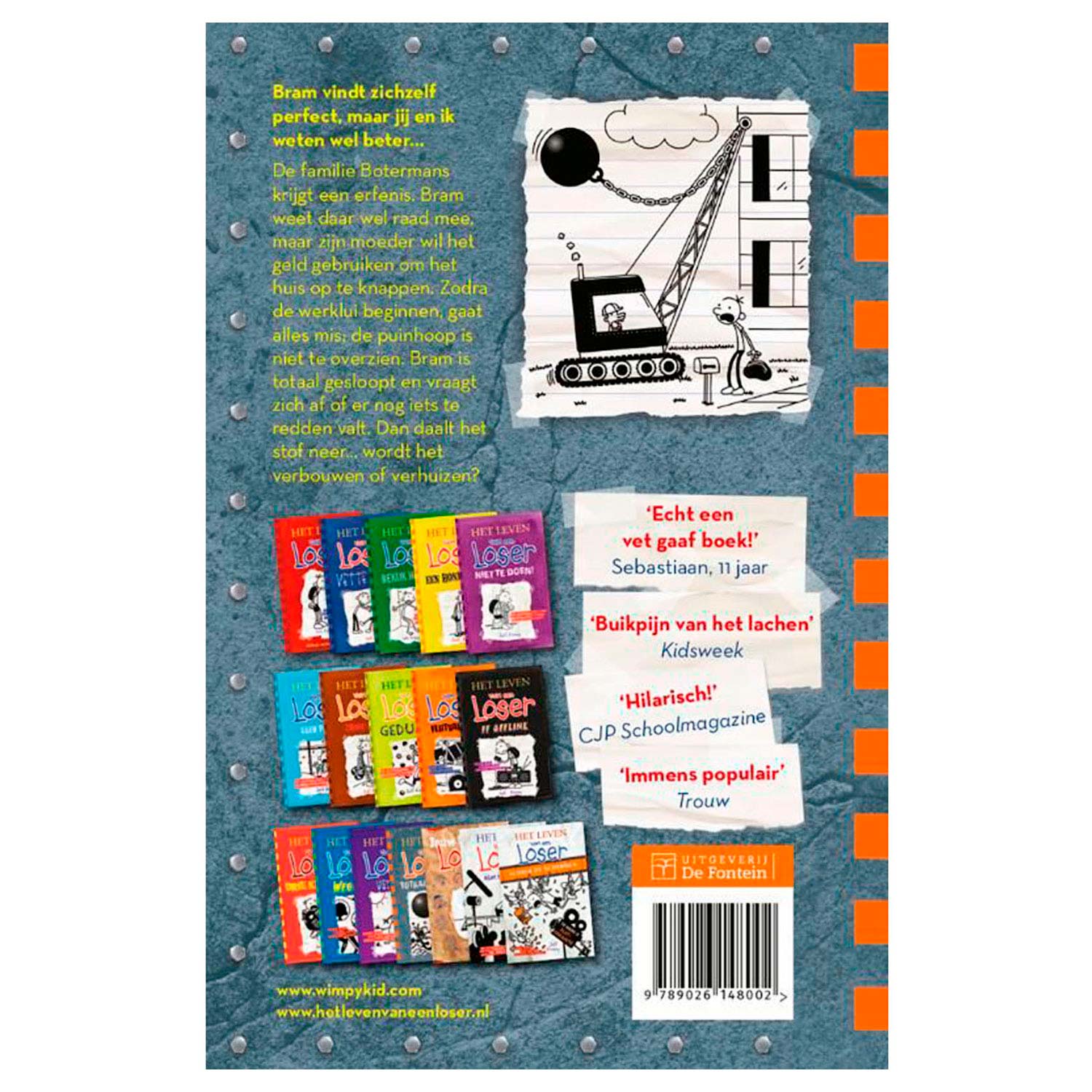 Leven van een verliezer 14 totaal gesloopt - kinderboek