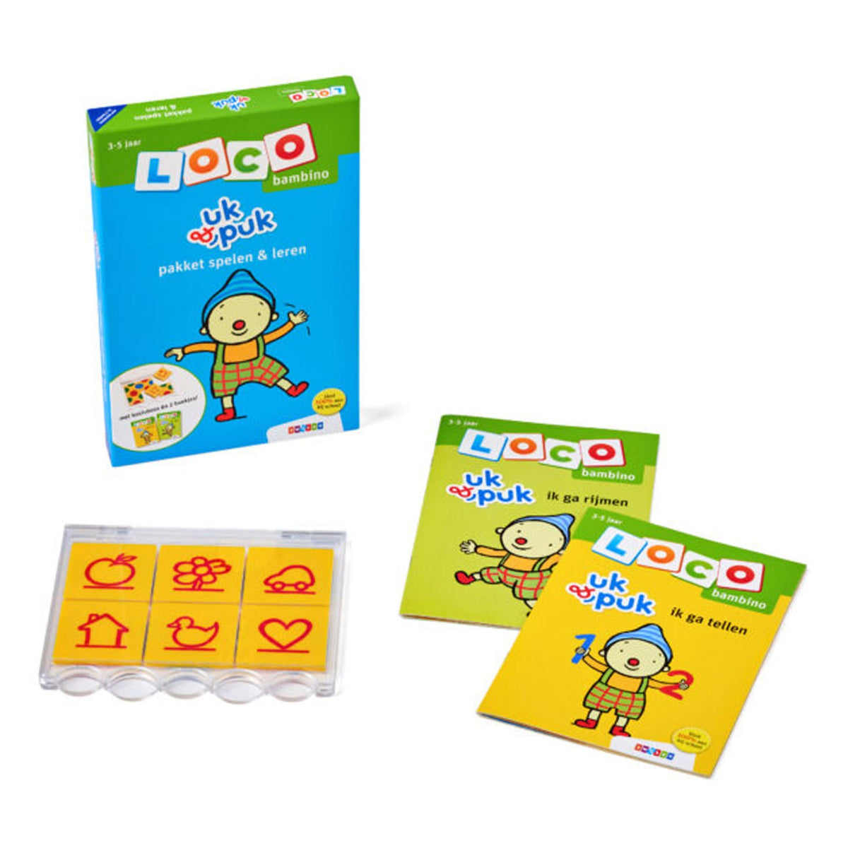 Loco bambino uk en puk pakket spelen en leren. 3+
