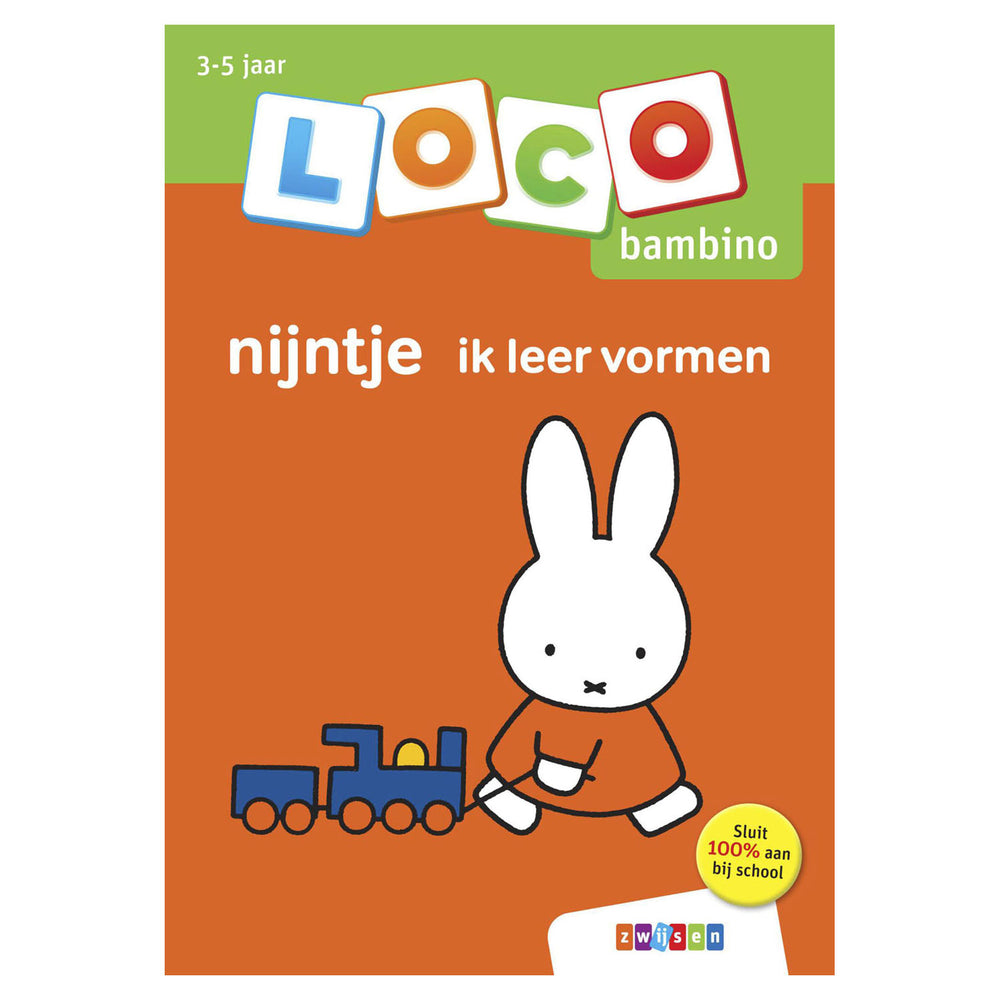 Wpg uitgevers bambino loco - nijntje ik leer vormen (3-5 jaar)