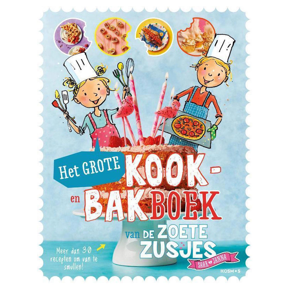 Centraal boekhuis het grote kook- en bakboek van de zoete zusjes