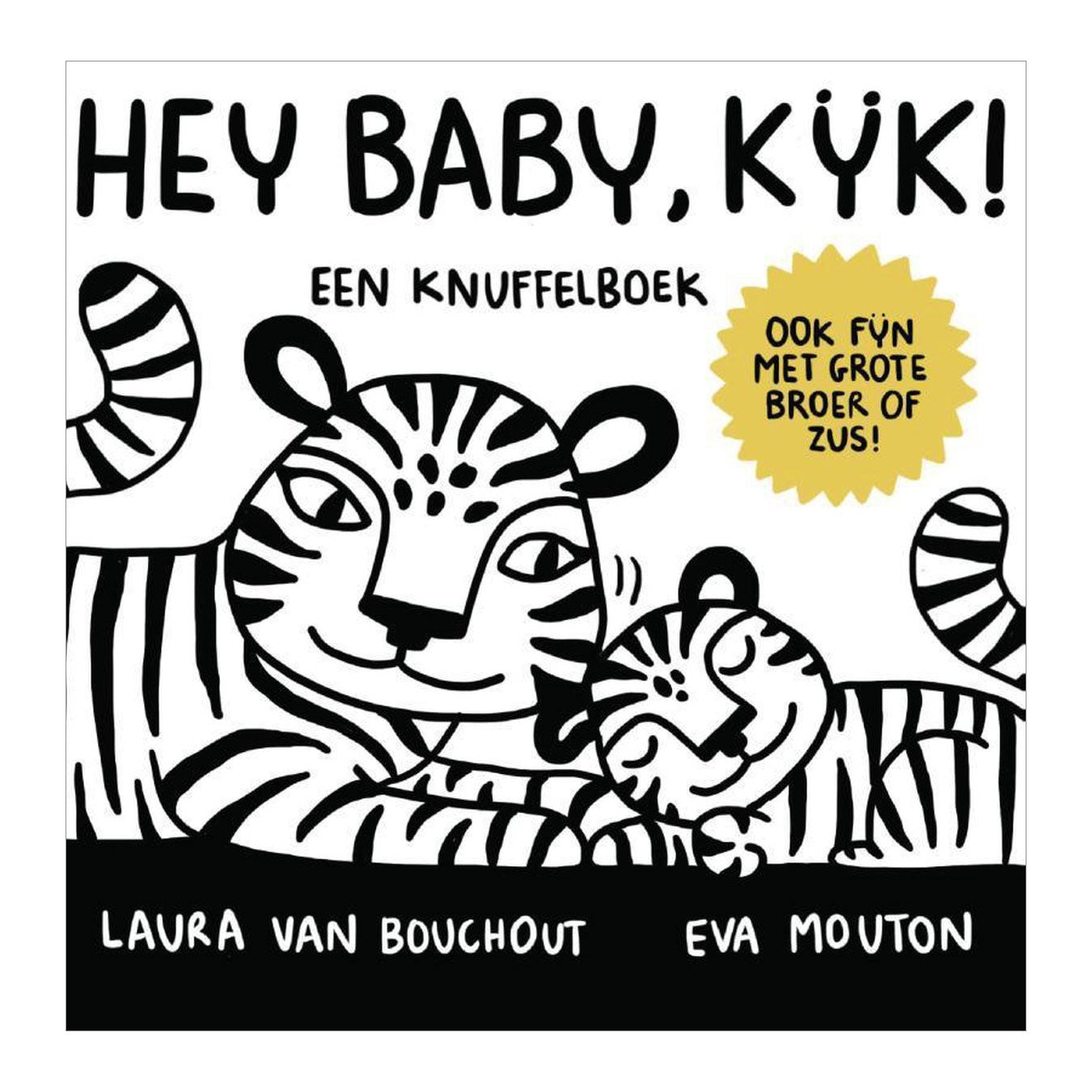 Centraal boekhuis hey baby, kijk! - knuffelboek