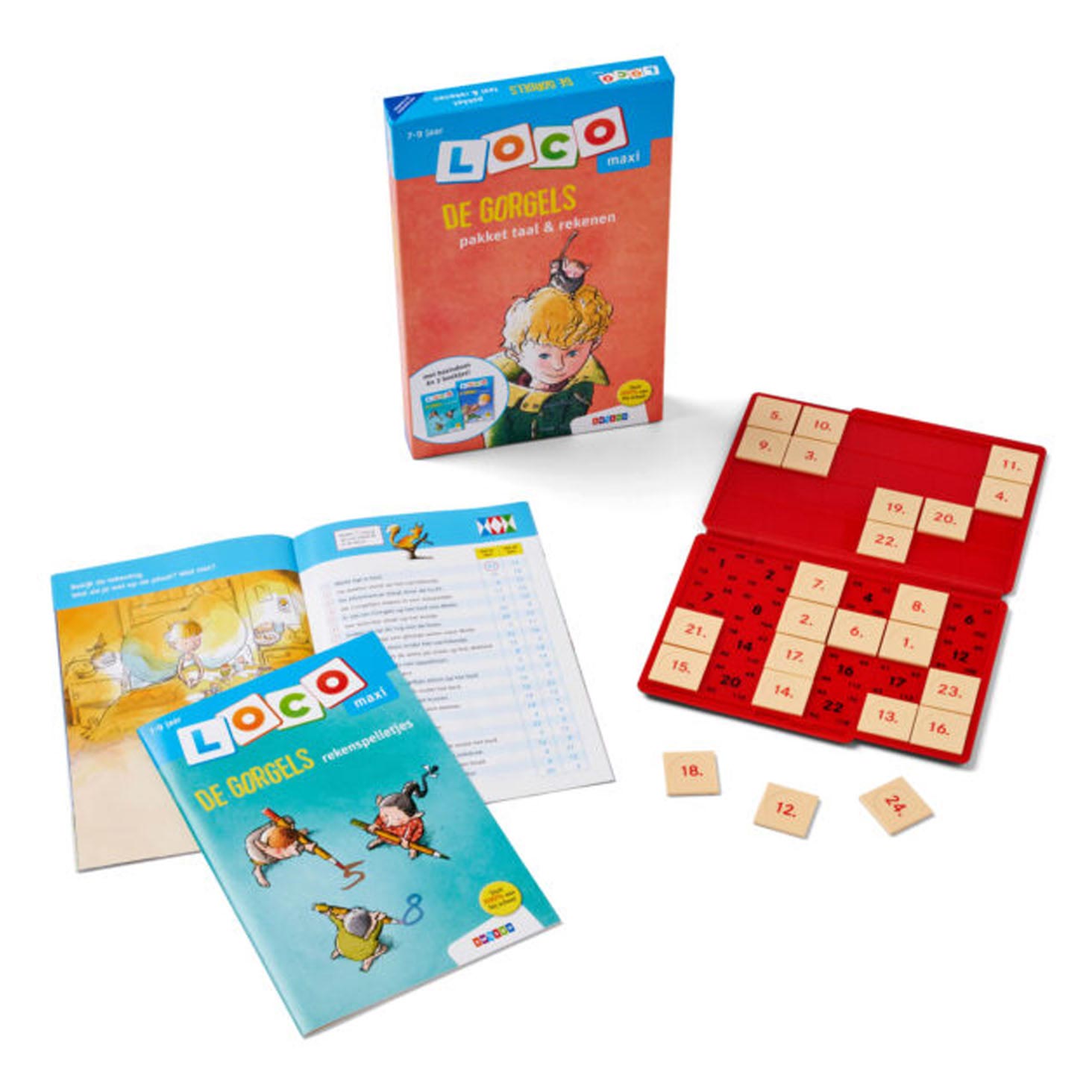 Loco maxi de gorgels pakket taal en rekenen